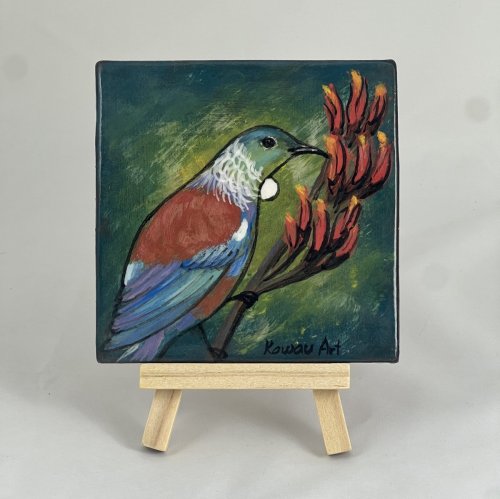 Tui Flax Ceramic Art Tile